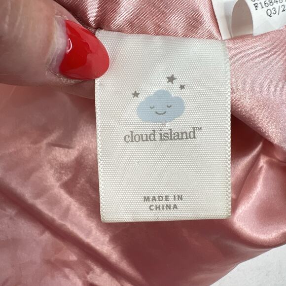 Cloud Island Pink Flamingo Lovey Security Blanket Stuffed Animal Satin Target - Picture 7 of 12